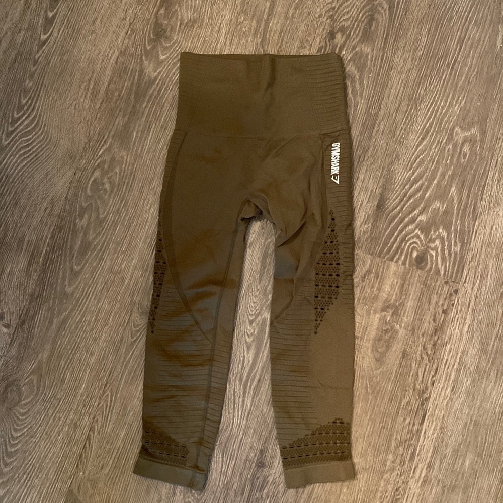 Gymshark Olive Seamless Pants XS